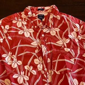 J. Crew Short Sleeved Casual Button Down - Flex Washed